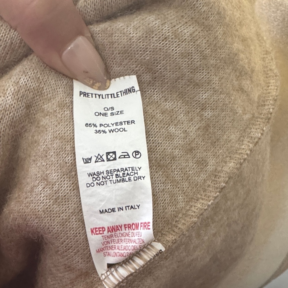 PrettyLittleThing Brown oversized Jacket - Picture 6 of 6